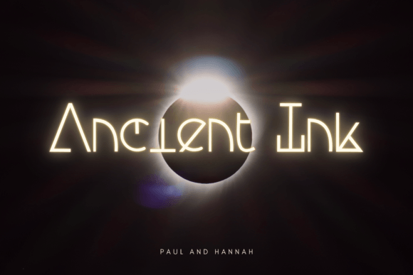 Ancient Ink Font