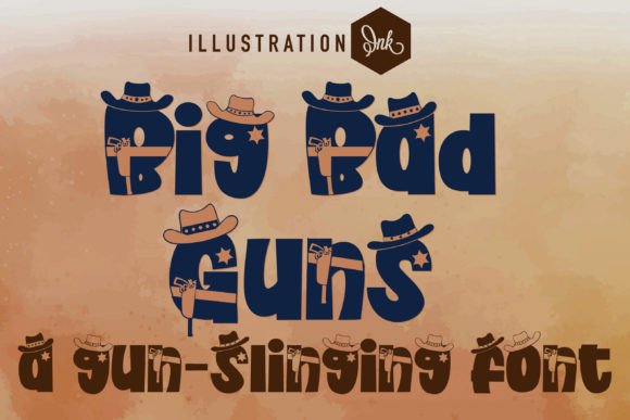 Big Bad Guns Font Review