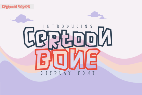Certoon Bone: A Playful Display Font for Makers