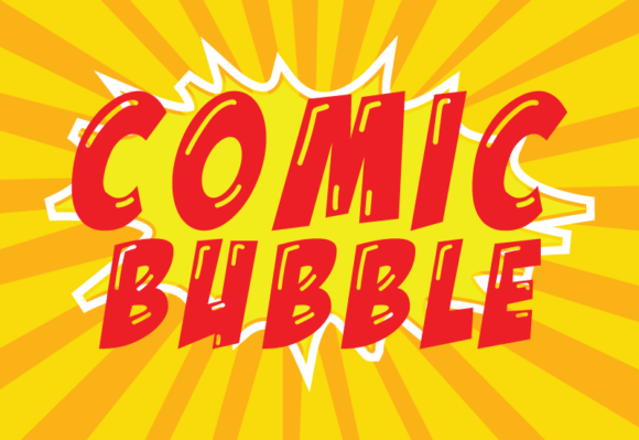 Comic Bubble Font for Web Design