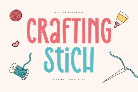 Crafting Stich: A Delicate Display Font