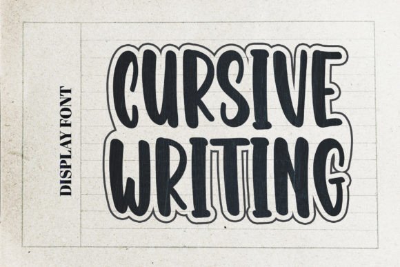 Cursive Writing Font for Creative Projects
