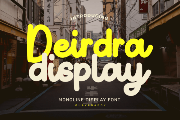Deirdra Font: Elegant Display for Creative Projects