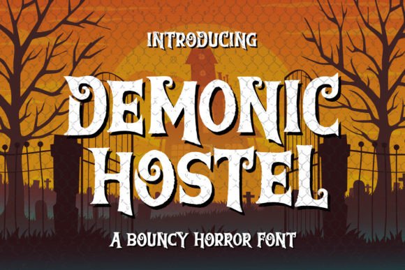 Demonic Hostel Font for Bold Branding