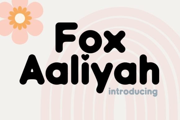 Fox Aaliyah Font for Creative Projects