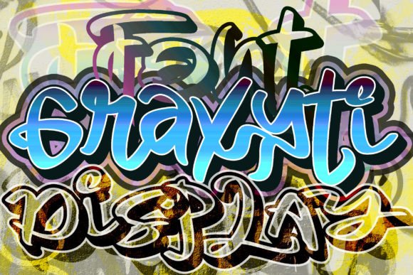 Graxyti: Bold Display Font