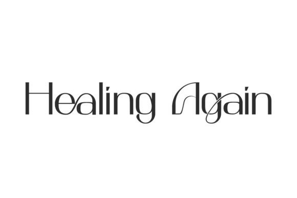 Healing Again Font: Modern Typography for Small Business Branding