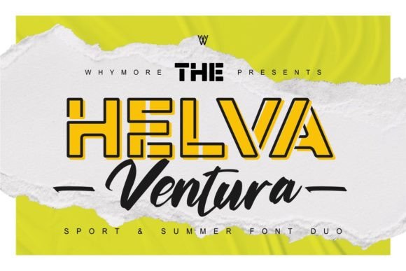 Helva Ventura Font for Creative Web Projects