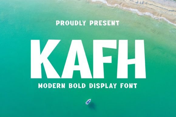 Kafh: A Bold Font for Impactful Campaigns