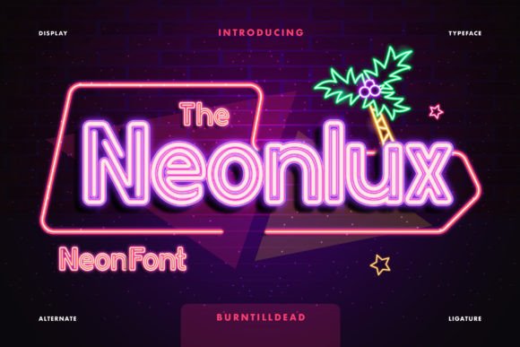 Neonlux Font for Bold Design