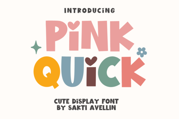 Pink Quick Font for Bold Branding