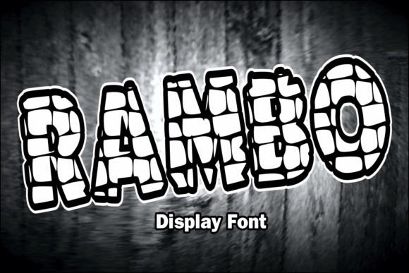 Rambo: A Bold Display Font for Editorial Impact