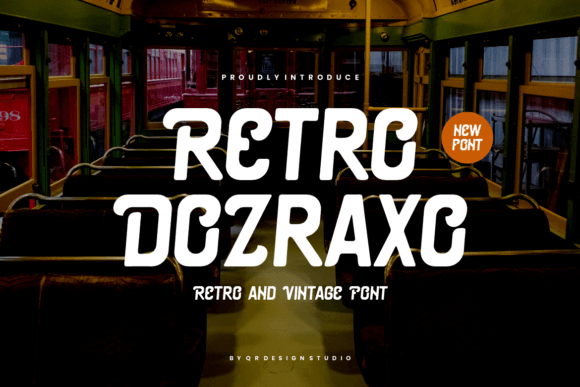 Retro Dozraxo Font