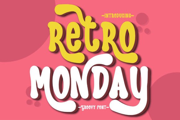 Retro Monday Font Review