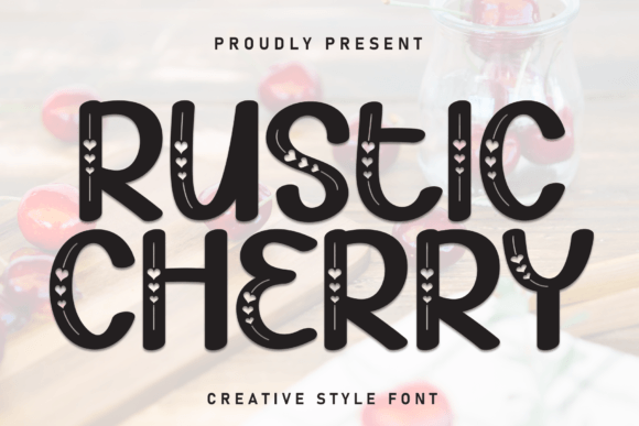 Rustic Cherry Font for Creative Brands