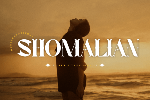 Shomalian: A Display Font for Elegant Design