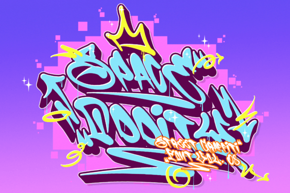 Space Oddity Font for Creative Makers