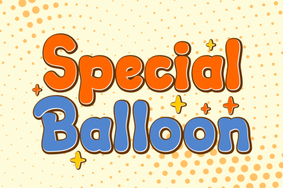 Special Balloon Font: A Modern Display Choice for Designers