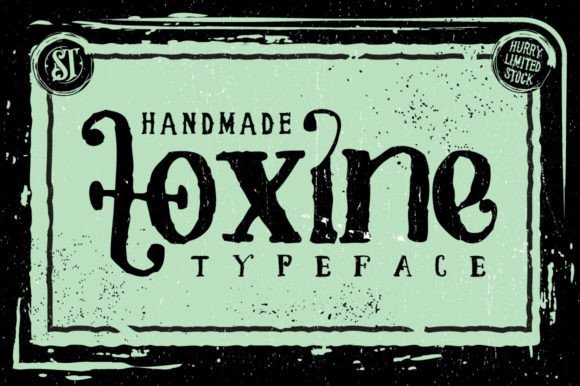 Toxine: A Bold Font for Business Branding