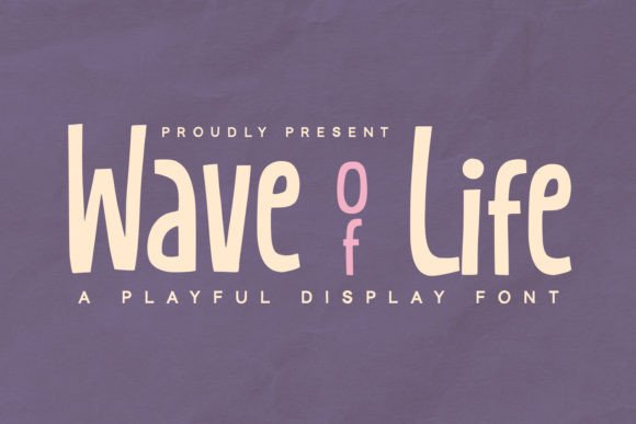 Wave of Life Font