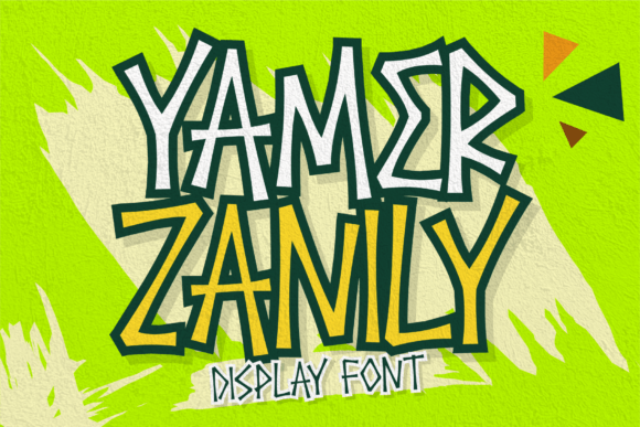 Yamer Zanily Font Review